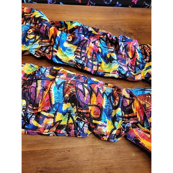 Cape Robbin Kelsey Western Slouch Thigh High Cowboy Boot Women's Sz 11 Colorful - Picture 8 of 15